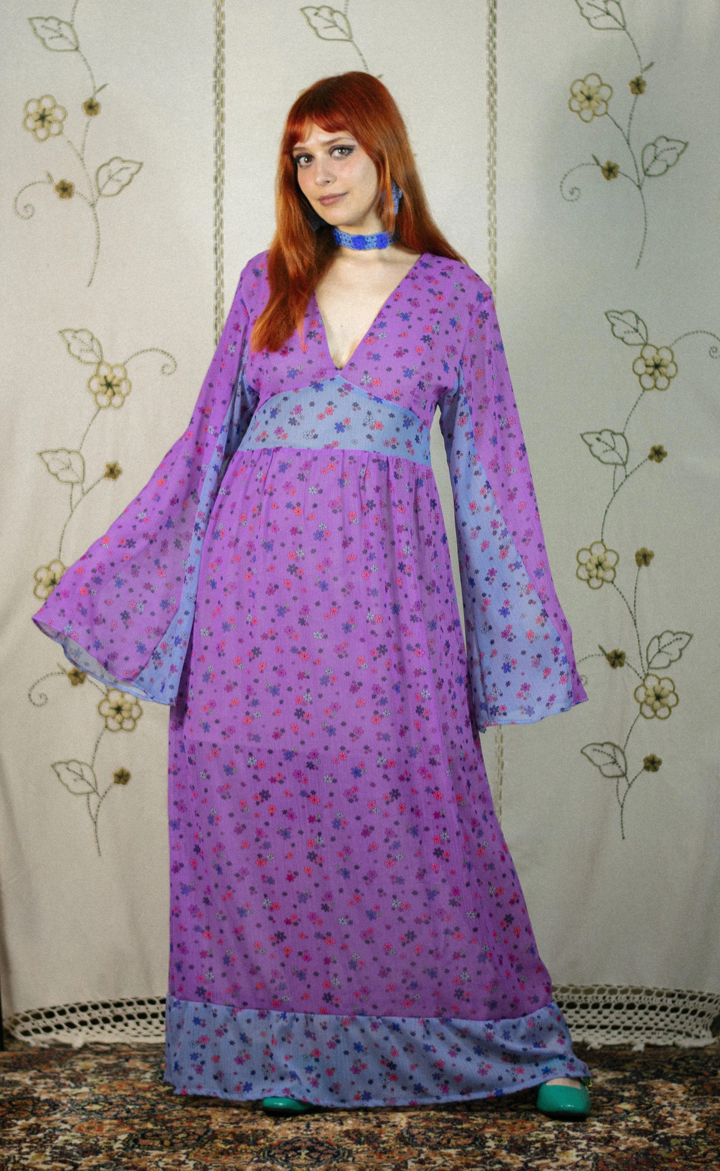 Sample S Betty Daisy Haze Miniskirt — The Ginger Cat